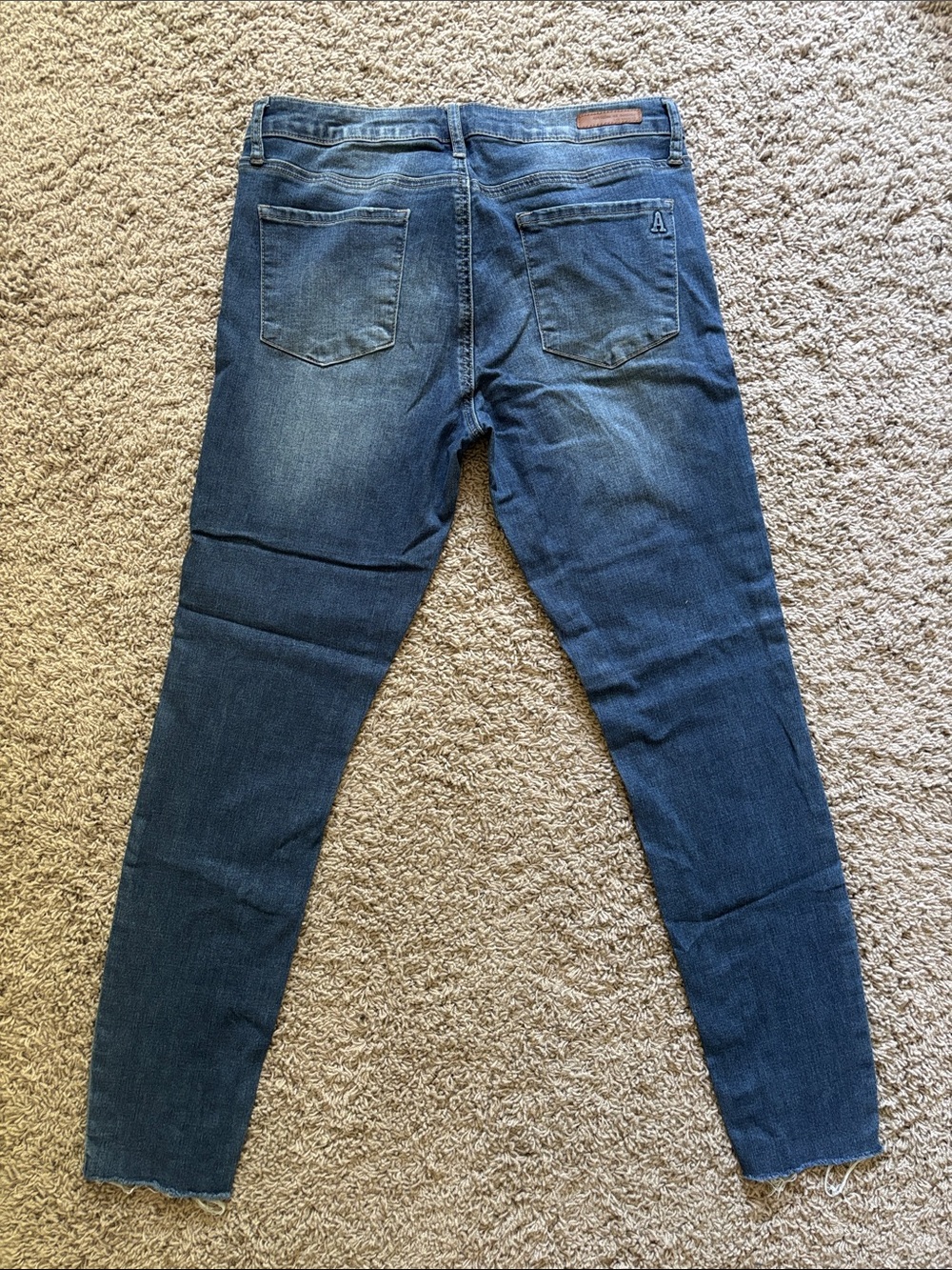 Articles Of Society Indigo Ripped Frayed Hem Jeans - Picture 13 of 16